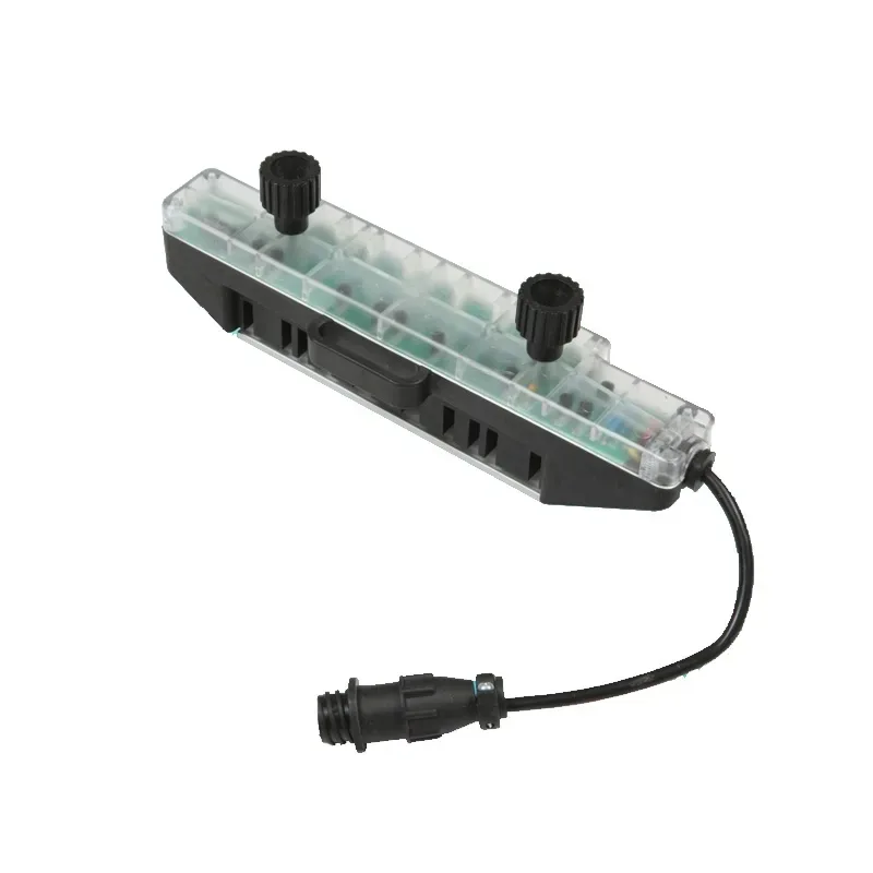 Kotak Berhenti Meledingkan Dengan Paparan LED Untuk Alat Tenun